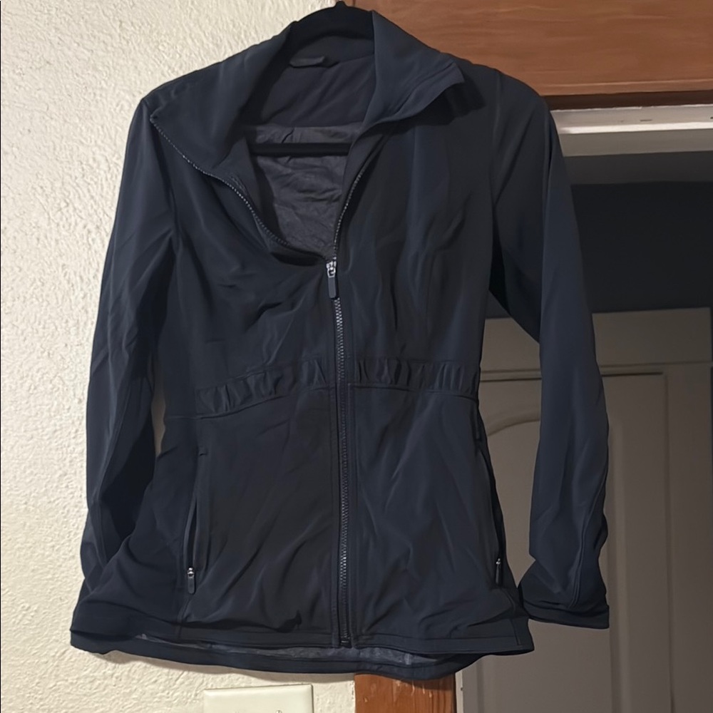 Lululemon Athletica Black Utility Jacket Fitted